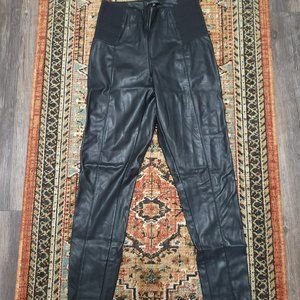 Dynamite Faux Leather Leggings Size Small